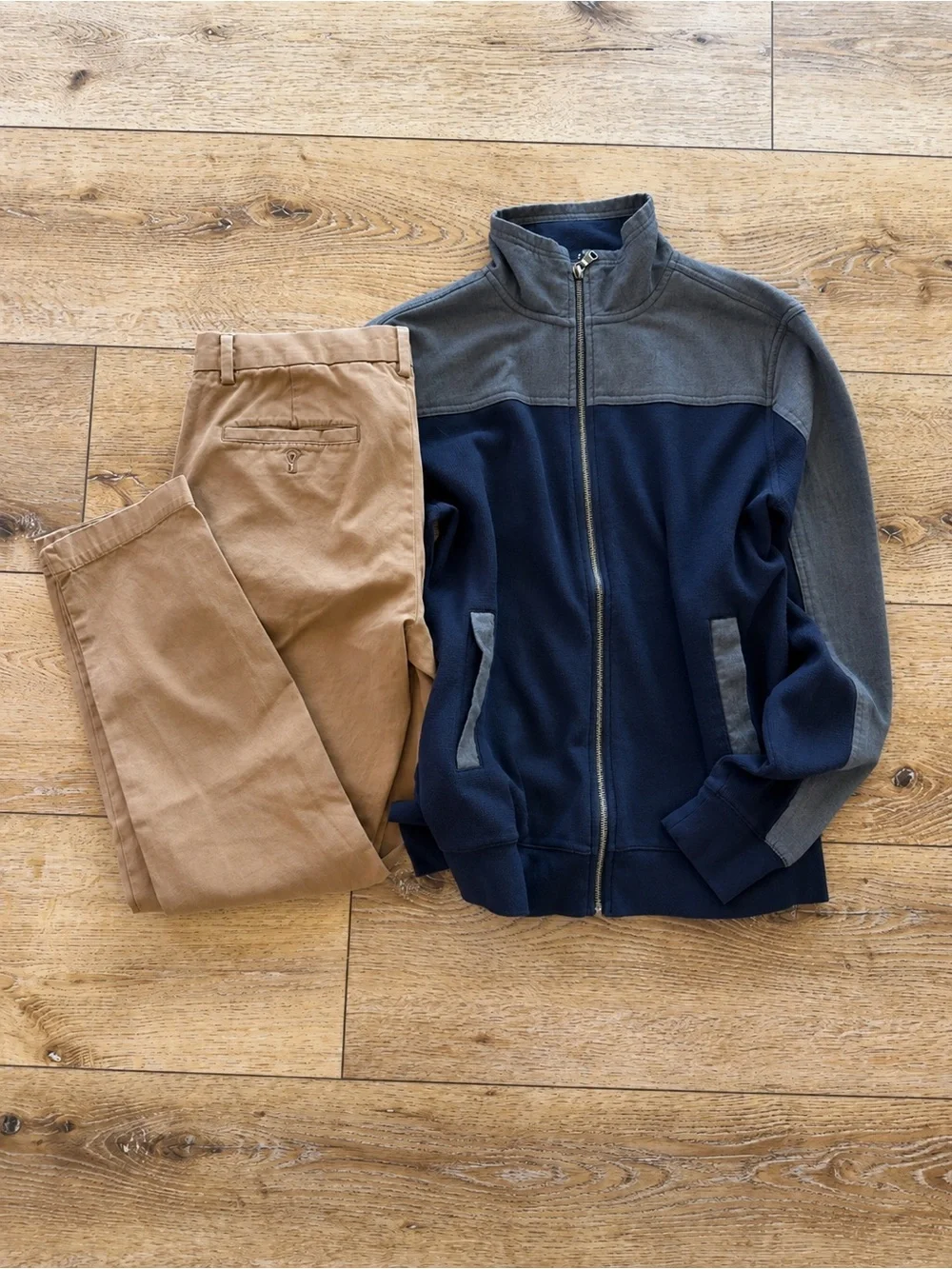 Banana Republic Men’s Outfit Bundle Slim Fit Chinos + Jacket Casual Business